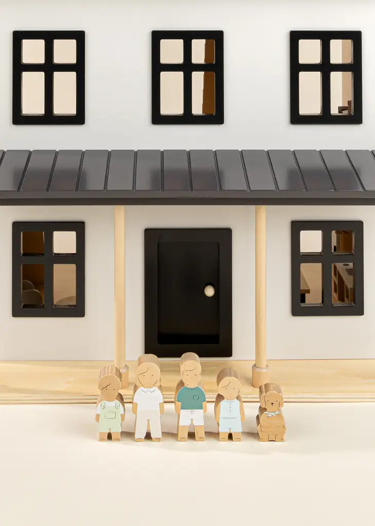 Wooden Dollhouse Characters