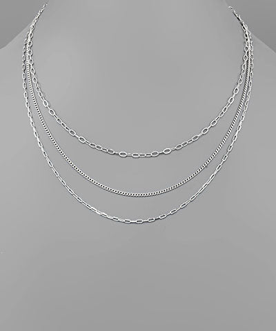 3 Row Necklace